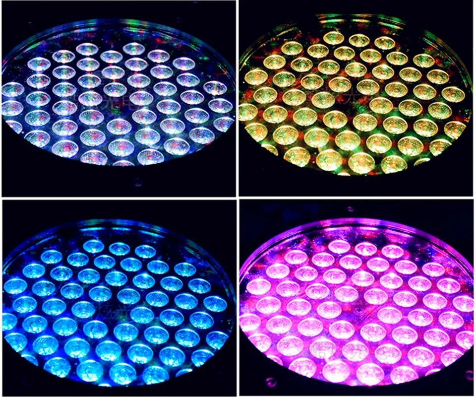 Светодиодный прожектор Par IP65 водонепроницаемый 54x6 Вт с чехлом светильник RGBW RGB 3 в