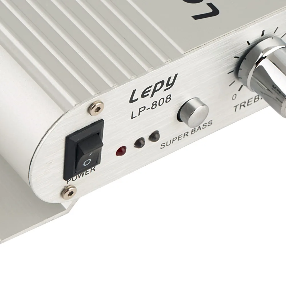 Home12V Hi-Fi стерео аудио усилитель басовый динамик громкий с usb-портом FM для