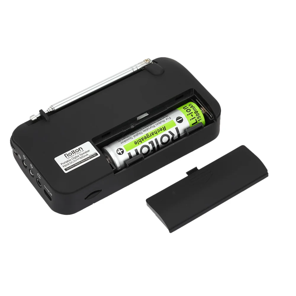 Rolton W405 FM цифровое радио портативный USB проводной компьютерный динамик HiFi стерео