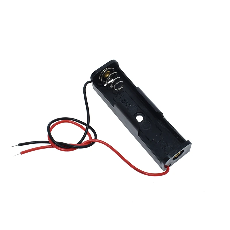 1 Port AA Размер мощность Батарея чехол для хранения коробка держатель провода с 1 2 3 4 6 слотов Контейнер сумка DIY стандартные батареи зарядки Droship - Цвет: 1 Port