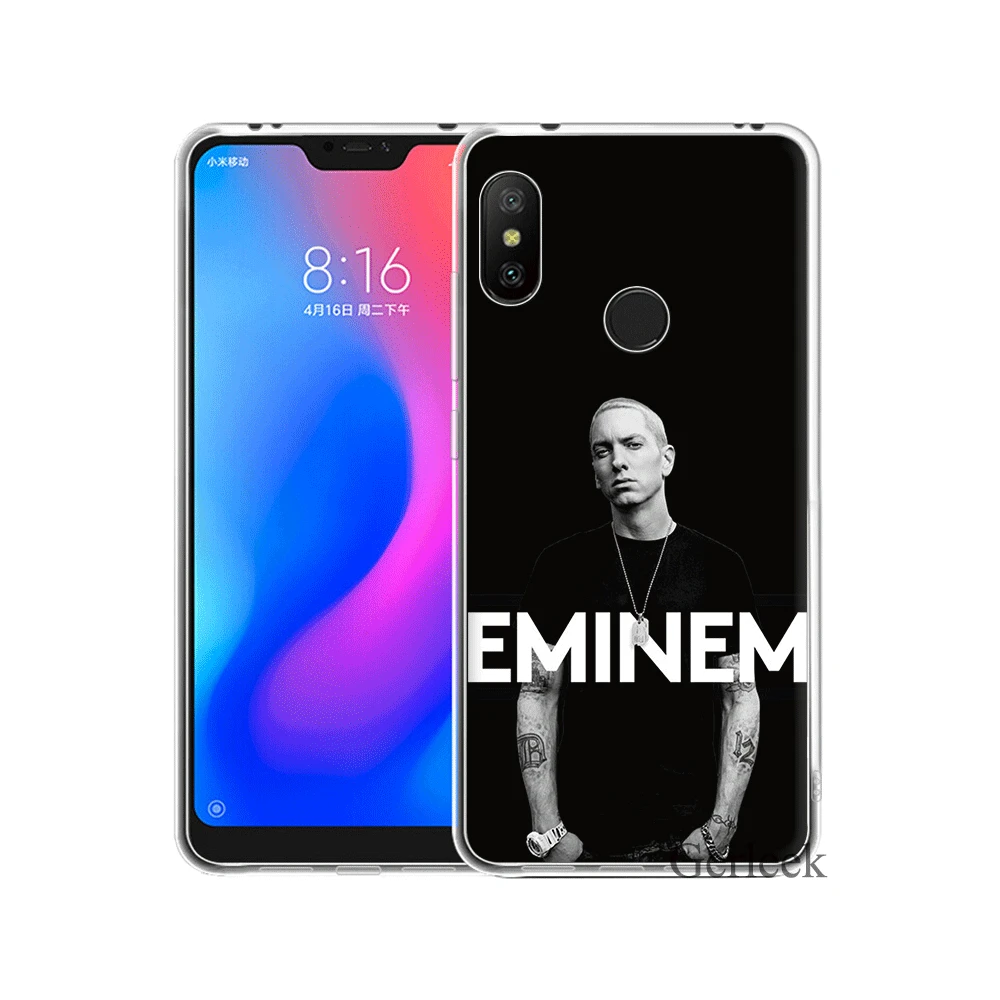 Чехол Desxz Rapero Eminem для Xiaomi Redmi Note 6 7 3 Pro 4 4X 5 5A | Мобильные телефоны и аксессуары