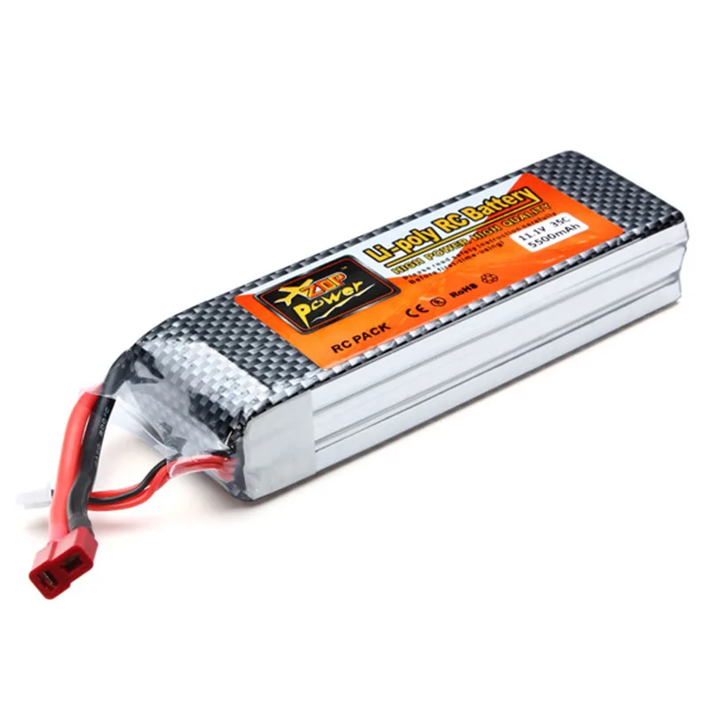 2018 Новое поступление Перезаряжаемые ZOP Мощность 11.1 В 5500 мАч 3S1P 35C lipo Батарея для