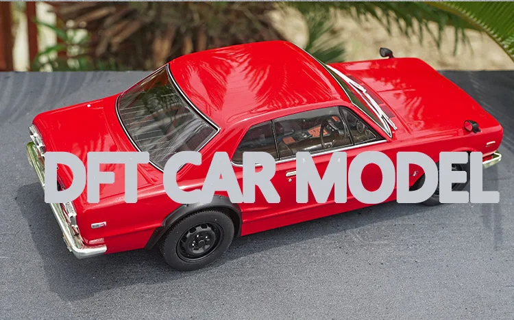 1:18 Масштаб игрушечный автомобиль из сплава ttipple 9 SKYLINE GTR KPGC10 GT-R модель спортивного автомобиля детская игрушечная машинка авторизованный