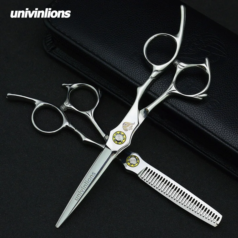 

5.5/6.0" japan hair scissors 440C shears cheap hairdressing scissors barber thinning scissors hairdresser razor haircut