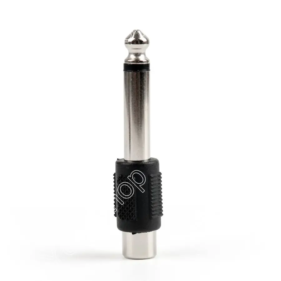 Распродажа от Areyourshop 20 шт. аудиоадаптер с разъемом RCA Мама на 1/4 дюйма 6 35 мм папа