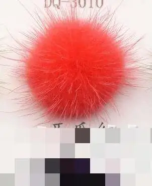 10 шт. 3 см Diy помпон имитация меха норки шары помпоны для кольца брелок для ключей в виде туфли шапки пушистые Помпоны Diy ремесла аксессуары материал - Цвет: 16