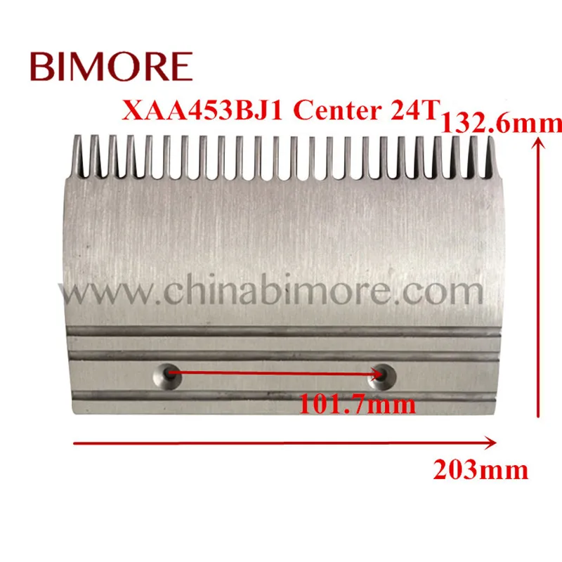 

BIMORE OTAC020 XAA453BJ1 эскалатор гребень длина 203 мм, ширина 132,64 мм, 24T Средняя