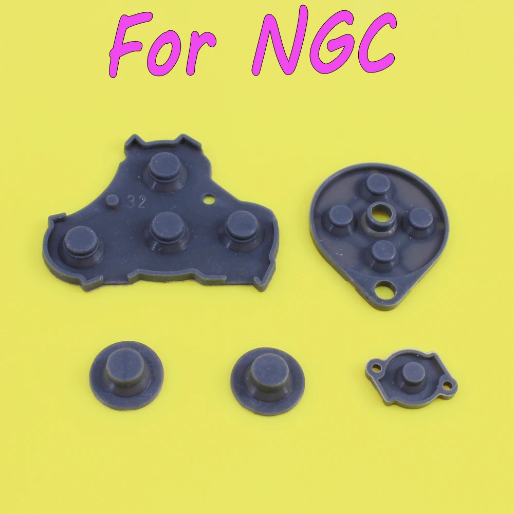 

JCD 1sets Controller Conductive Rubber Pad for NGC for Nintendo GAMECUBE parts