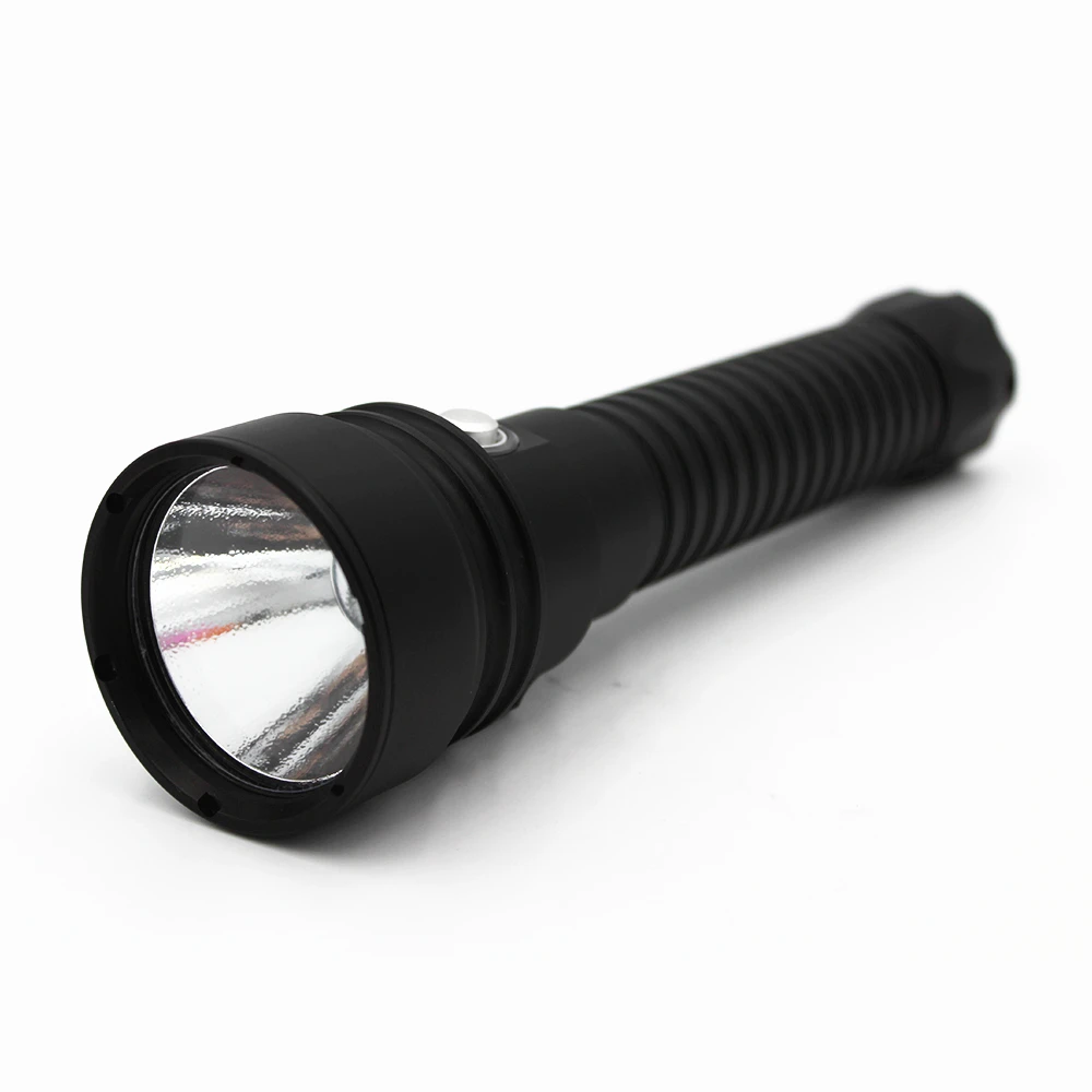 구매 다이빙 손전등 XHP70 초강력 밝기 노란색/흰색 조명 4000 루멘 수중 100M 방수 다이빙 토치 패키지 포함, 수중 잠수 손전등 잠수 랜턴