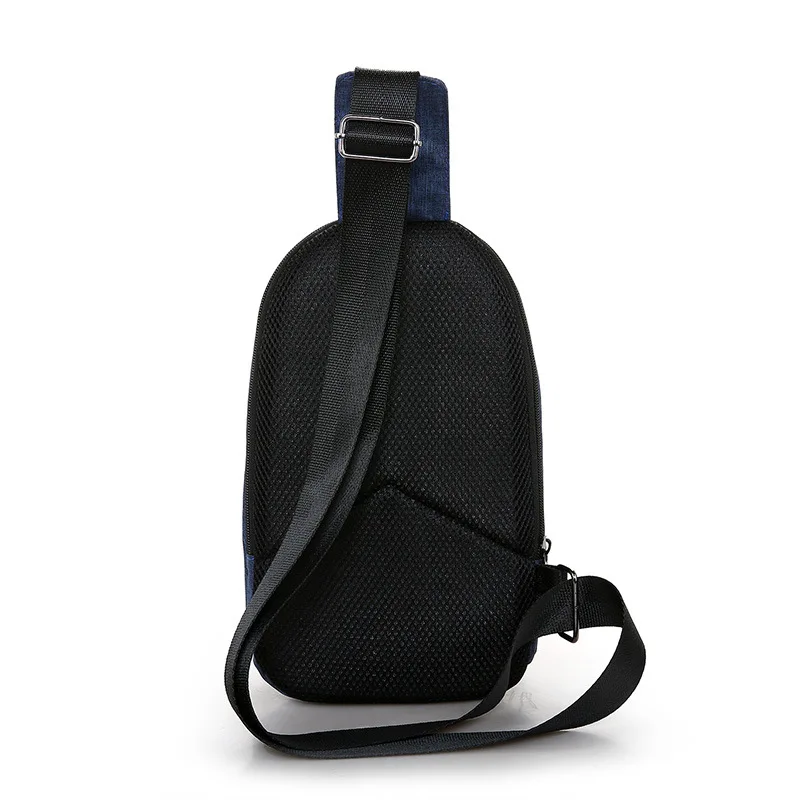 Сумки Chestbag для мужчин Crossbody мужской пакет светоотражающие полосы дизайн ночь