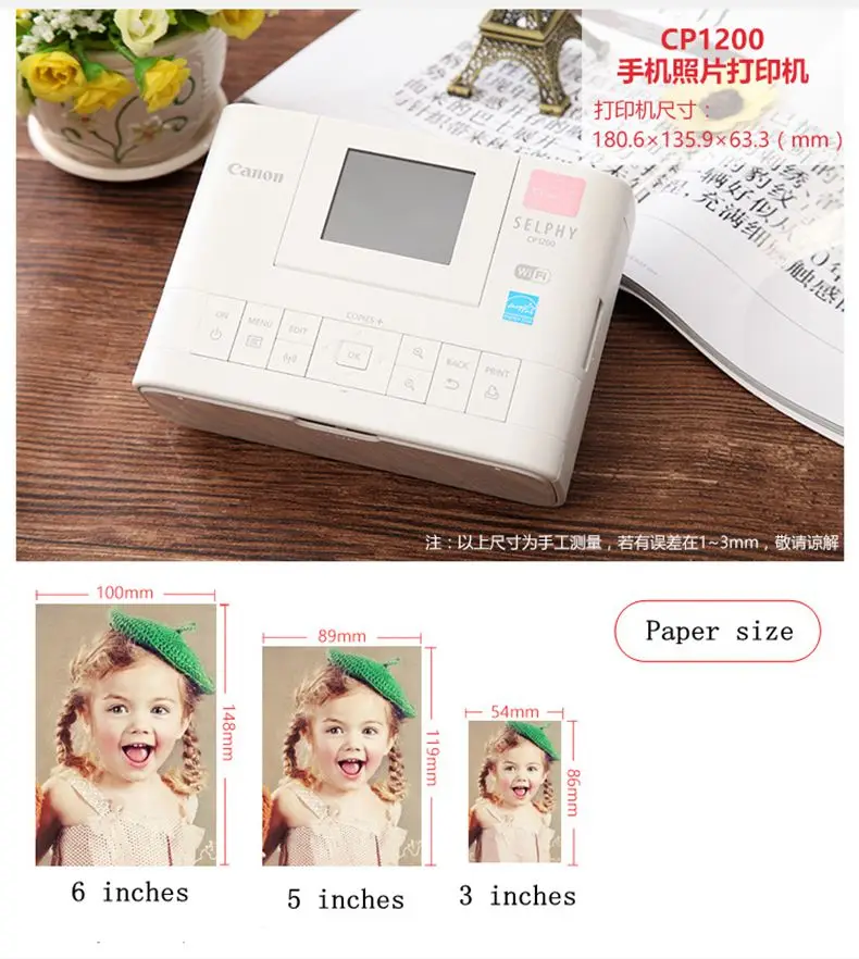 Мини принтер для фотографий Wi Fi|photo printer mobile|mini photo printerphoto |