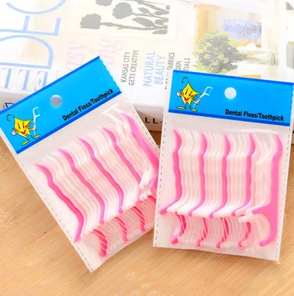 

200pcs/lot Oral Hygiene Dental Flosser Sticks Dental Water Floss Oral Irrigator Teeth Floss Flosser Teeth Pick Tooth Picks