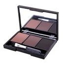 Новинка 2021, популярная пудра для бровей 3 цветов, оптовая продажа, 3 группы цветов могут быть прочными и легкими в нанесении цветным макияжем