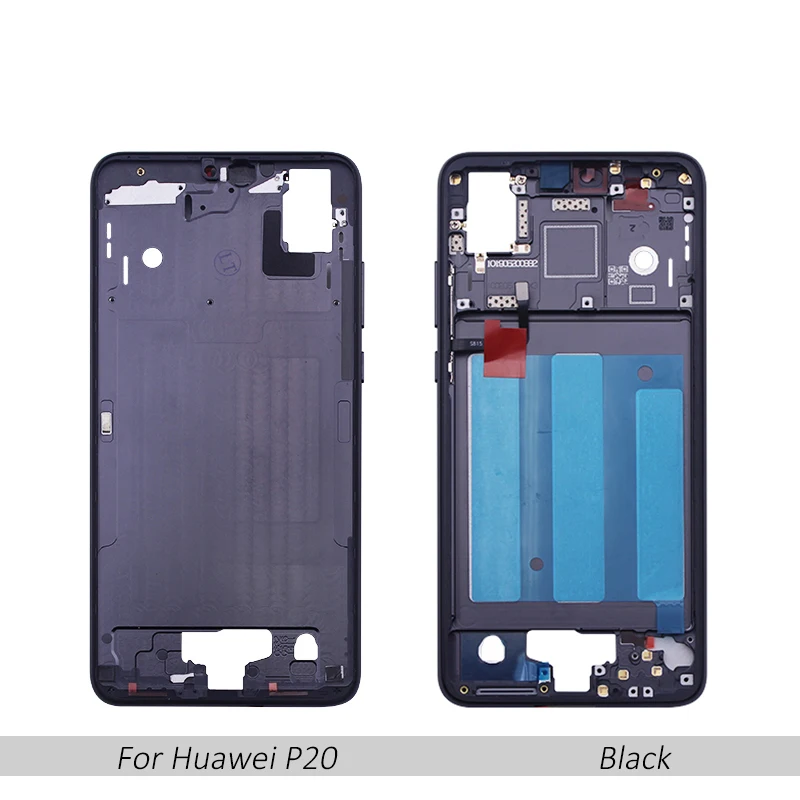 For Huawei P9 P10 lite P20 Pro Housing Middle Frame Bezel replacement parts Plate Cover | Мобильные телефоны и аксессуары