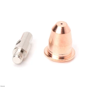 10 шт.компл. S45 комплект расходных материалов электрод 0,8 мм наконечник сопла для плазменного резака факел Damom