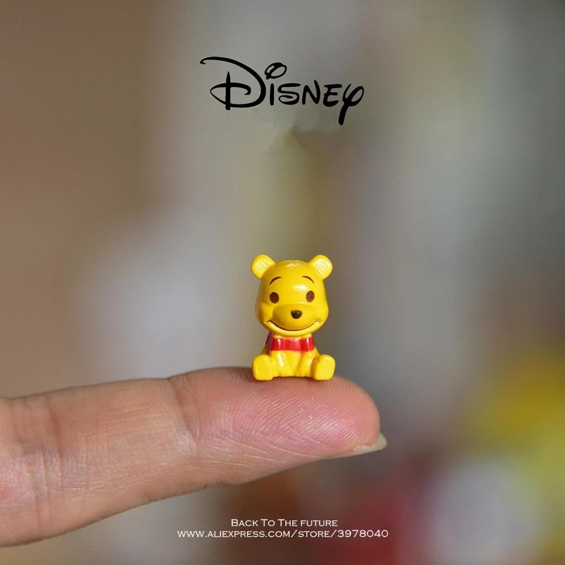 Disney Winnie the Pooh 1 5 см фигурка аниме украшение коллекции мини кукла игрушка модель