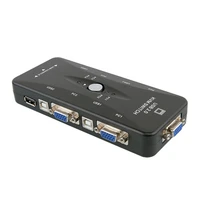 4 port vga to vga 4x1 250mhz distributor 1 in 4 out adapter usb 2 0 kvm support widescreen lcd monitors mt viki 2504as