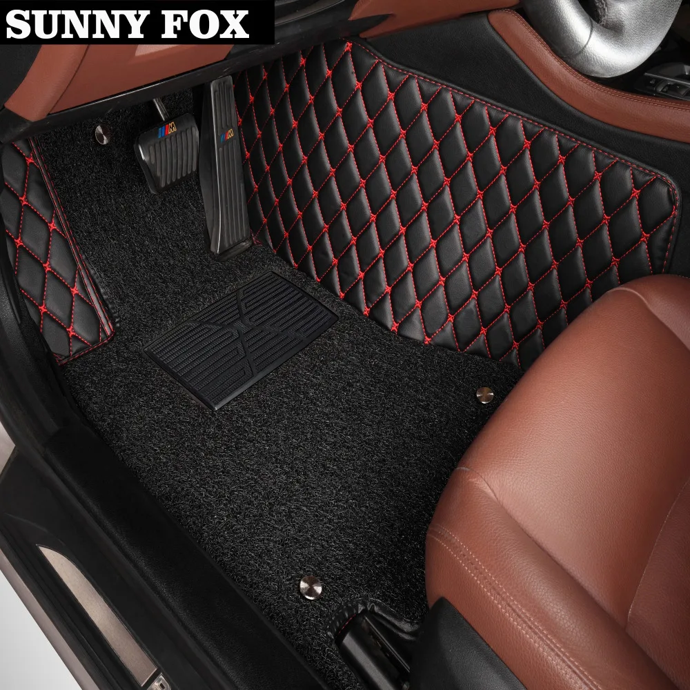 SUNNY FOX автомобильные коврики для Kia Soul K7 Cadenza 5D тяжелых ног случае Нескользящие