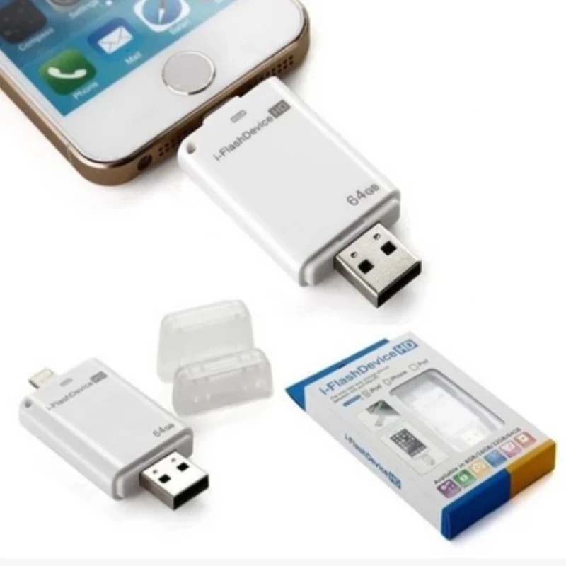 I Flashdrive 32G смартфон Otg USb флеш накопитель Lightning/Usb для iphone 5/6/6plus ipad встроенная карта