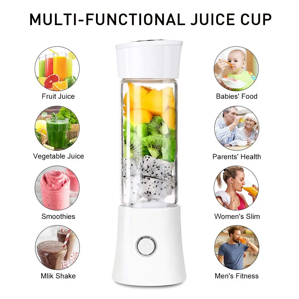 Портативная соковыжималка со съемной чашкой 4000 мАч|Блендеры| |