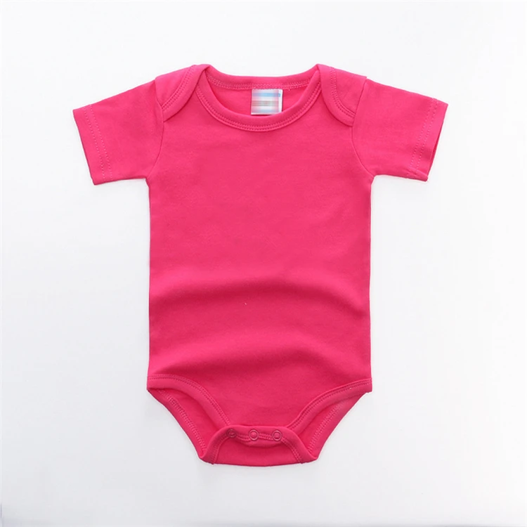 SALE Unisex Baby Rompers Short Sleeve Cottom O-Neck 0-12M Newborn Boys&Girls Roupas Top Quality Bebe Summer Clothes