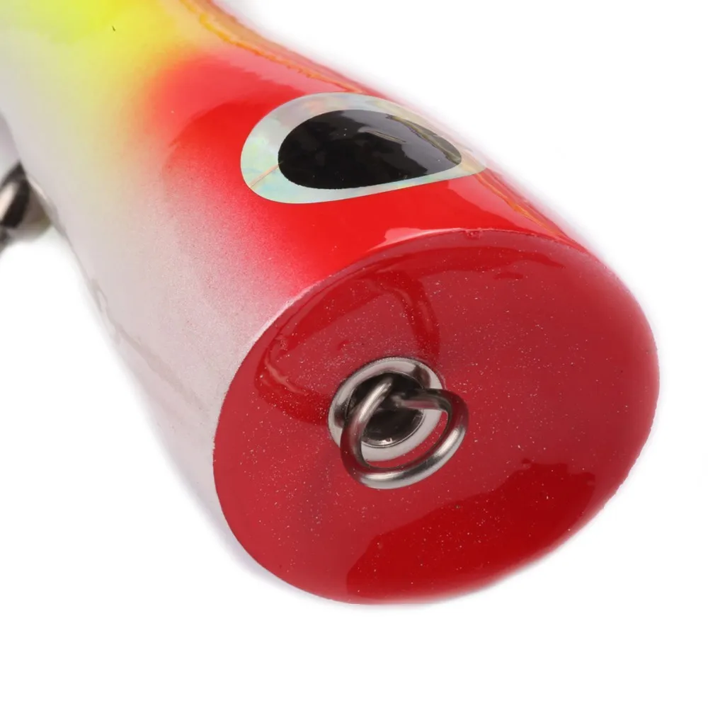 

MIZUGIWA 5 pcs GT Wood Popper 7" Topwater Handmade Lure Surface Floating Surf Fishing Saltwater Plugs Offshore Bait Striper Tuna