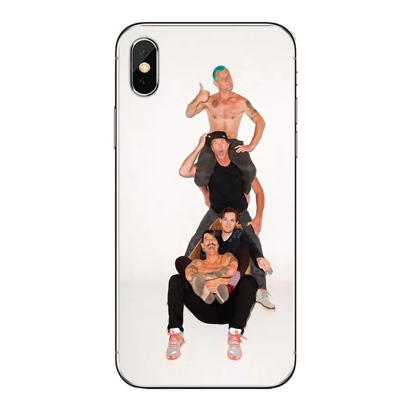 Red Hot Chili Peppers Лос-Анджелес рок-группа для Motorola Moto x4 E4 E5 G5 G5S G6 Z Z3 G3 C Play Plus прозрачный