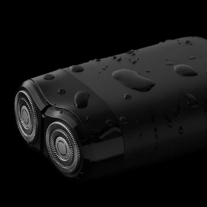 Xiaomi Mijia электробритва 2 с плавающей головкой, портативная Водонепроницаемая бритва, бритва, заряжаемая через USB стальная зарядка типа C для мужчин