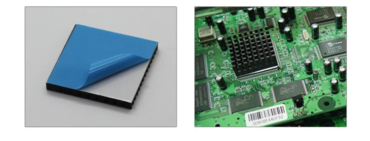 5 шт. ультра-тонкий 40X40X5 мм черный алюминиевый радиатор мостовой чип компьютерная маршрутизация/процессор 40*40*5 мм радиатор электронный радиатор