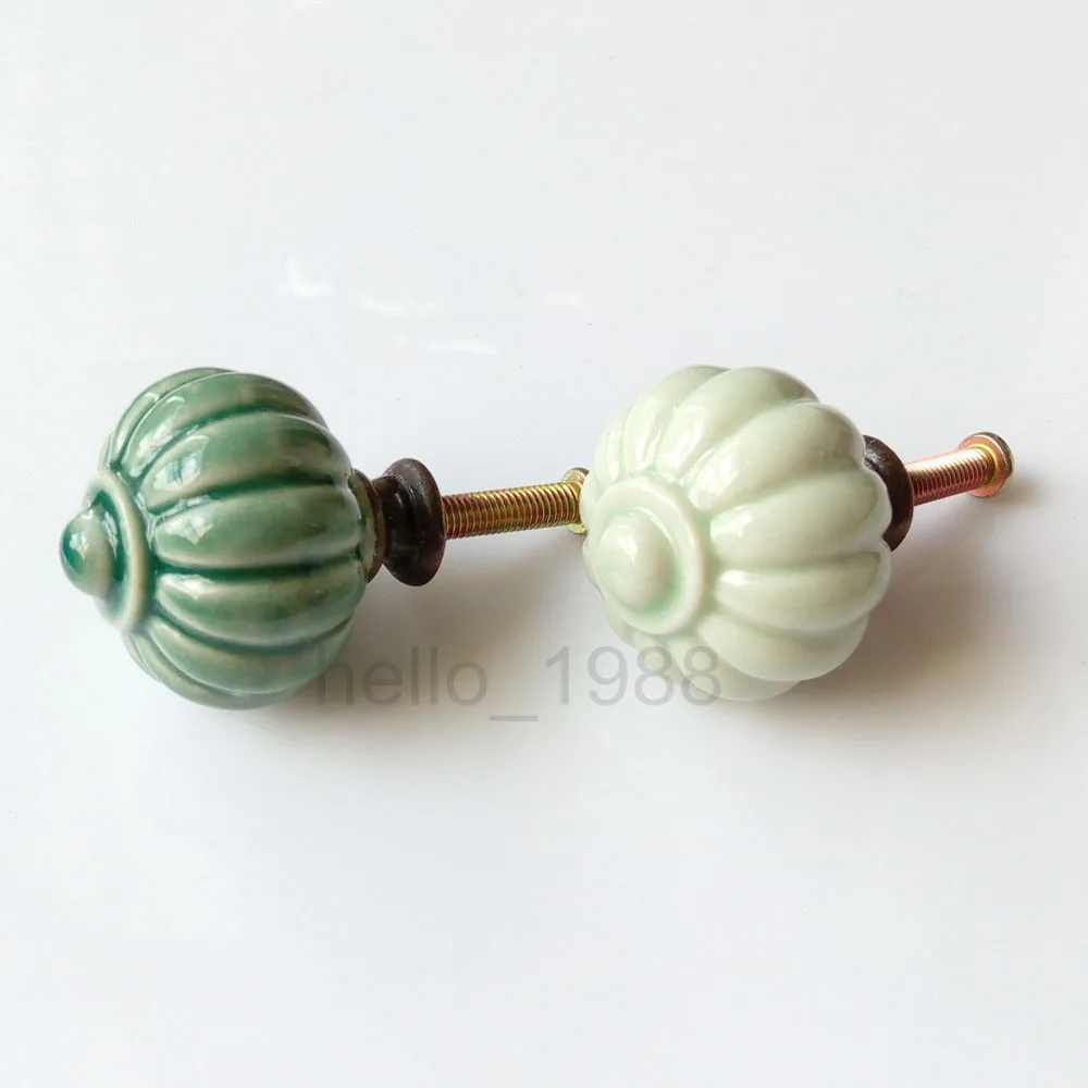 Симпатичная однотонная зеленая кухонная быстрая шкаф буфет комод ручка для