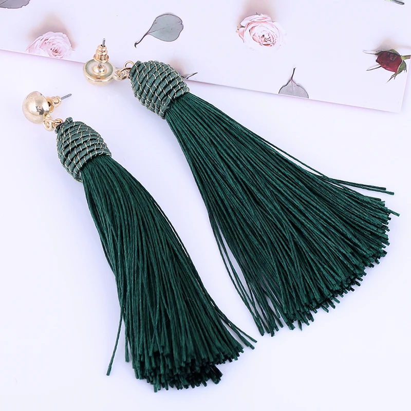 Liuxsp Liuxspliuxsp 2019 новые женские серьги Длинные Стильные с кисточками модные