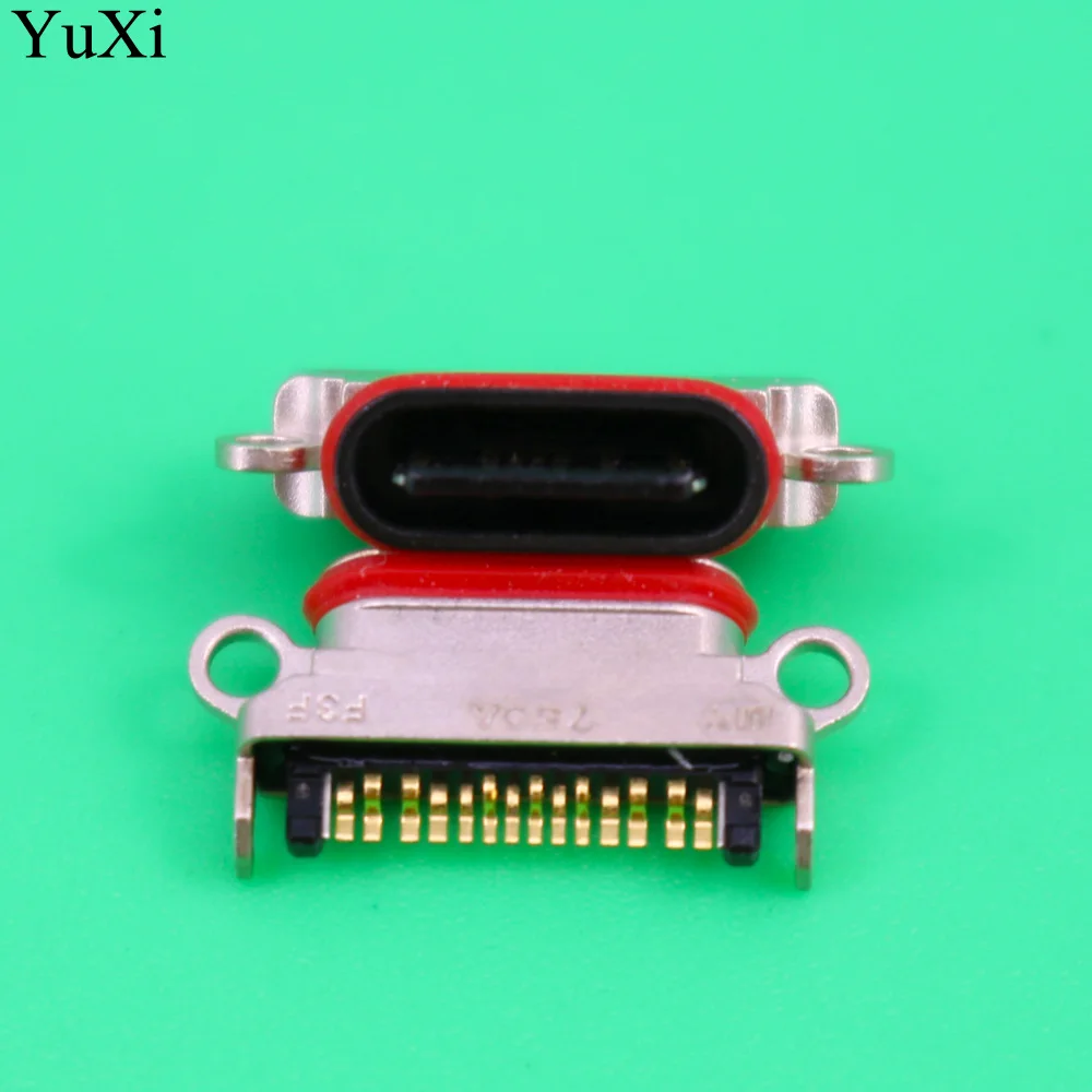Высококачественный Micro USB разъем YuXi 2 шт./лот зарядный порт для Oneplus 5 5T 6 зарядного