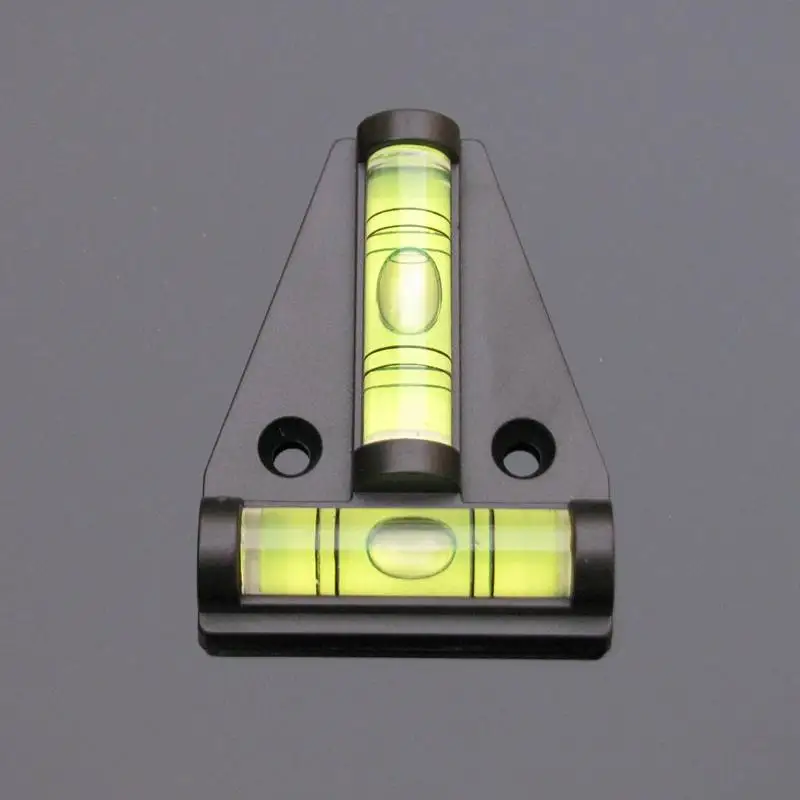 (20 шт./лот) T тип спиртовой измерительный прибор уровня треугольный пластиковый