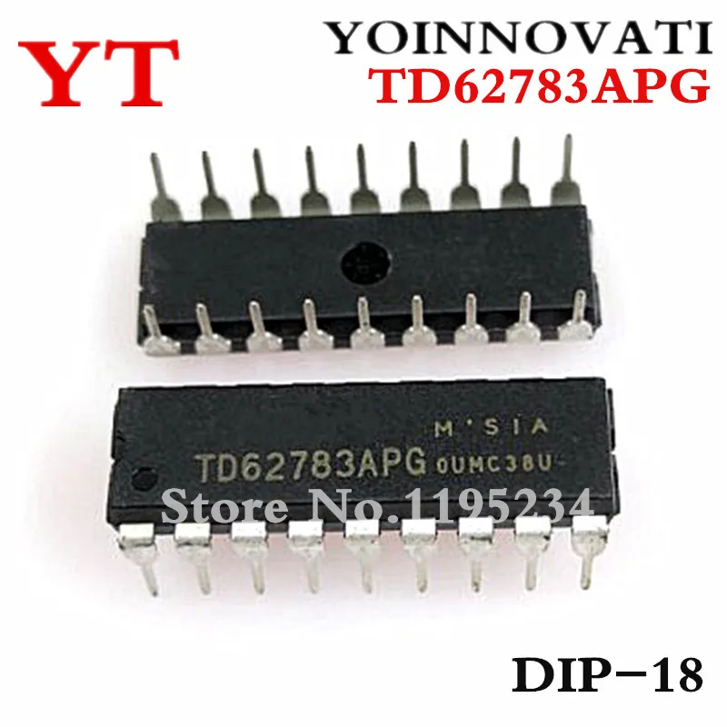 100 шт./лот TD62783APG TD62783 DIP18 IC лучшее качество|Интегральные схемы| |