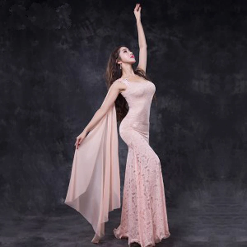 Новинка 2017 Кружевной Костюм для танца живота красивые сексуальные роскошные