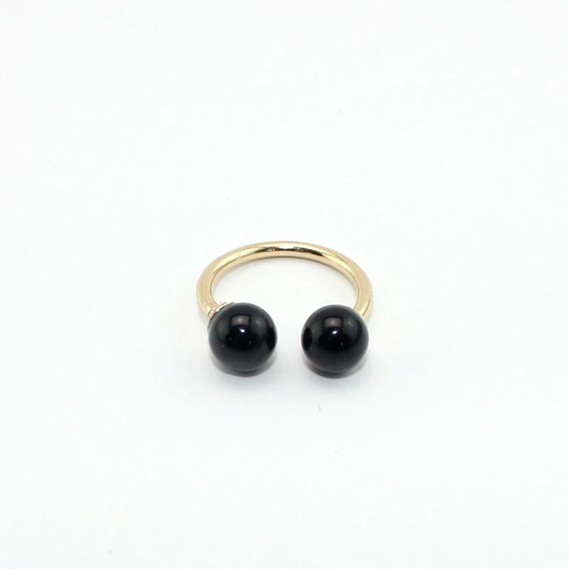 Женское кольцо с натуральными камнями новое милое открытым концом|finger ring|rings free