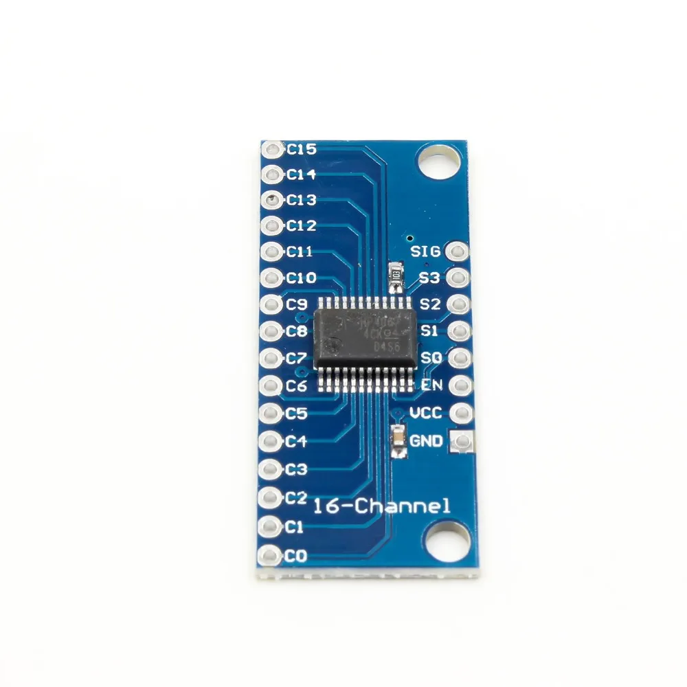CD74HC4067 16 канальный с аналоговым и цифровым дисплеем мультиплексор коммутационная