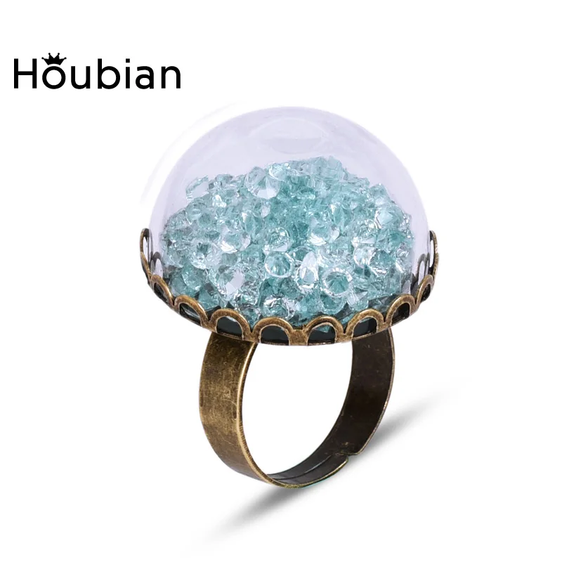 2017 Beauty and the beast Wholesale Lovely Crystal Charms Fingers Rings Jewelry for Women Adjustable free shipping | Украшения и