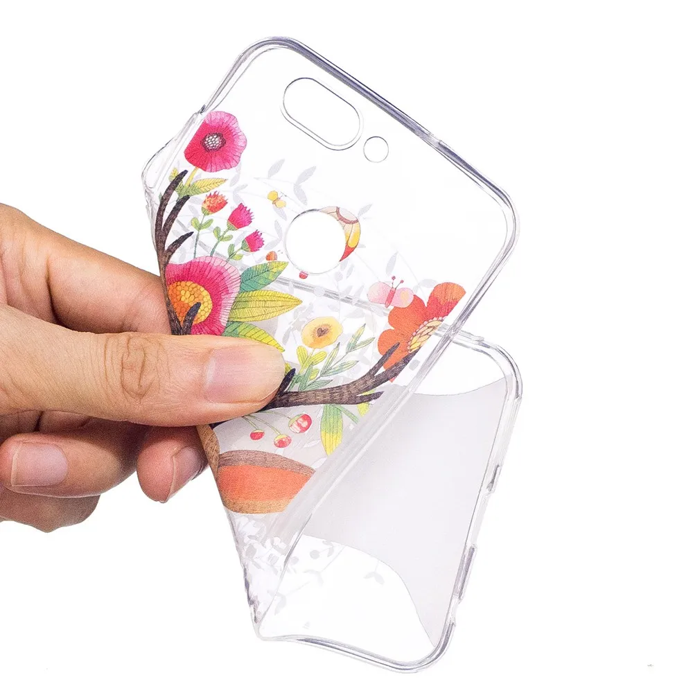 Fitted Case for Huawei NOVA 2 Plus BAC-L21 TPU Silicone Cover Phone NOVA2 BAC-AL00 BAC L21 Painted Cases |