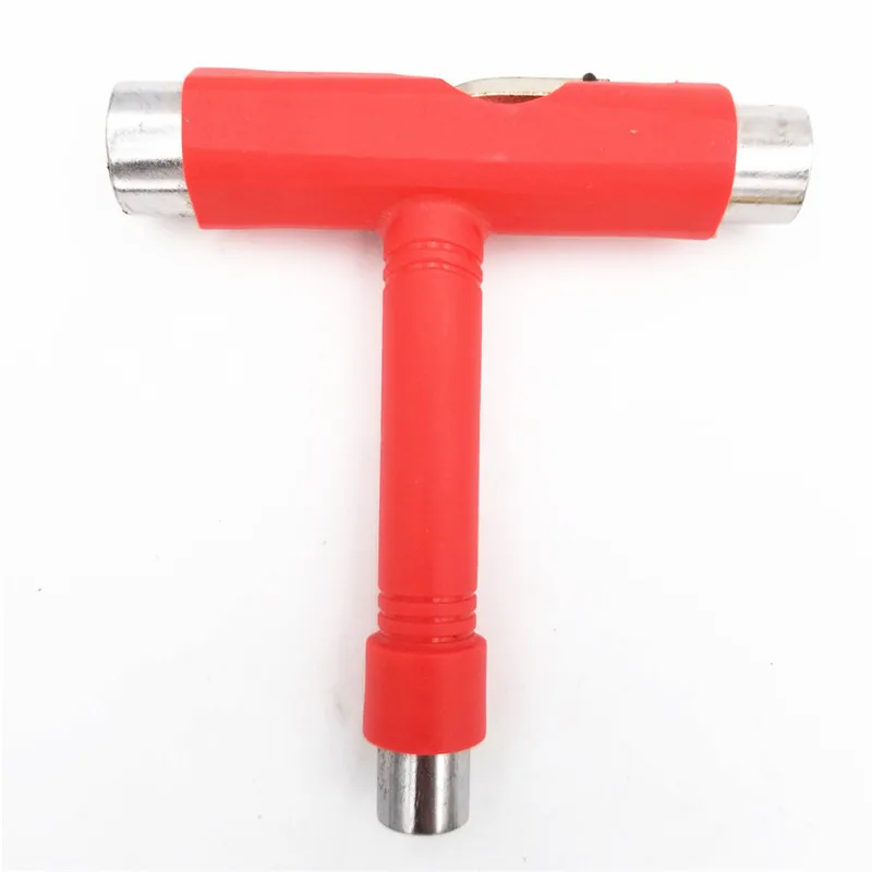 PURE RED TOP TOOL Качественные L Ключ Т инструменты скейтборд Лонгборд инструменты для скутера Т-образные Инструменты Аксессуары для регулировки и монтажа грузовиков - Цвет: PURE RED TOP TOOL