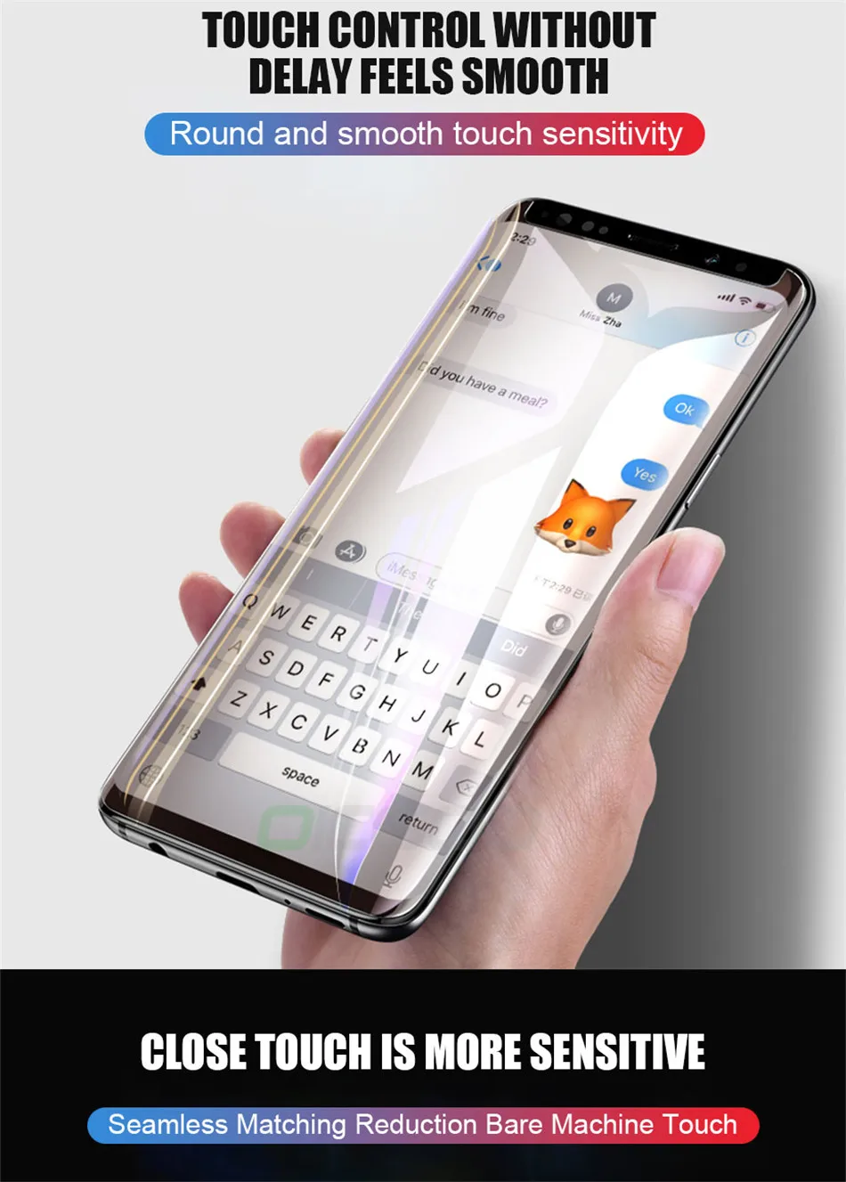 Ультрафиолет закаленное стекло для samsung Galaxy S10 S9 S8 Plus Note 9 8 100D полная жидкая Защита экрана для samsung S8 S9 S7 Edge стекло