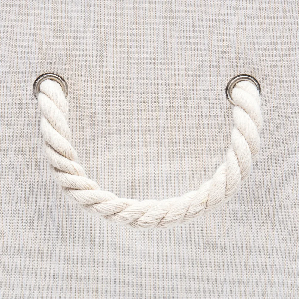 Hangerlink складные фотокорзины с ручкой из хлопкового шнура складная устойчивая