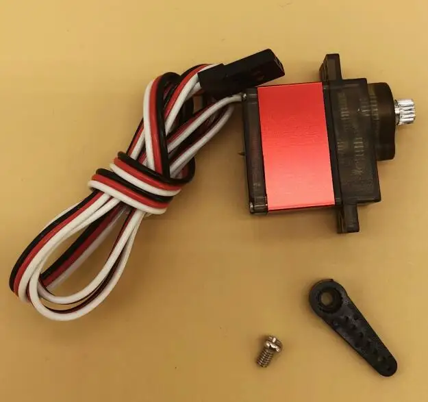 Main gear right lock HSDJETS 105 мм EDF H-F16 12 г 360 градусов шасси блокирующий механизм металлический сервопривод - Цвет: Main gear right lock