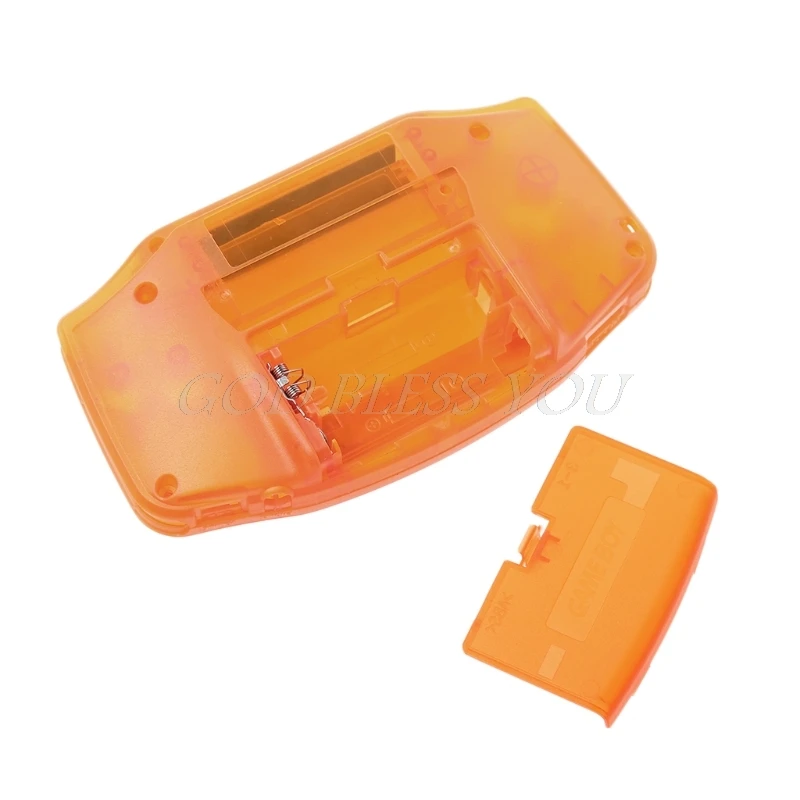 Полный прозрачный комплект чехол Чехол Рамка запасных частей для Nintendo GameBoy Advance GBA