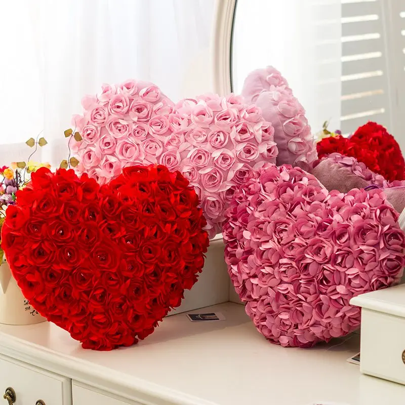 Домашняя декоративная 3D подушка для дивана свадьбы с креативным подарком в форме