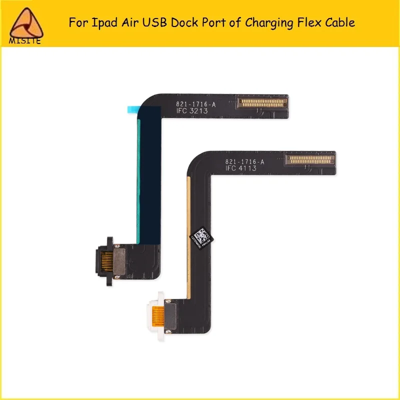 10 шт./лот USB Lightning зарядный порт док станция гибкий кабель для iPad Air зарядного