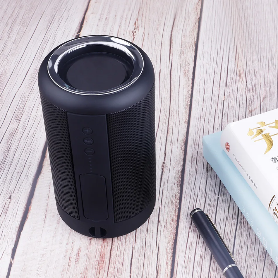 Yinew HiFi Bluetooth динамик водонепроницаемый портативный беспроводной 3D стерео музыка