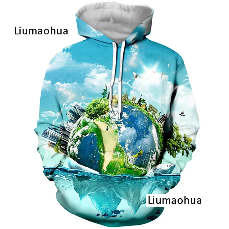 

Liumaohua 3D Full Print Hoodies Mens Sweatshirt Hoodies Plus Size S-5XL