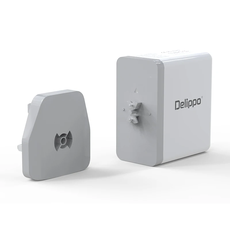 Delippo [UL Listed] 65 Вт USB C зарядное устройство PD & QC 3 0 в 1 дорожное настенное адаптер
