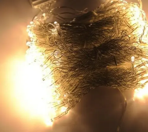 300led сказочная гирлянда сосулька, светодиодный светильник для занавесок, 300 лампочек, рождественские, свадебные, вечерние, для сада, 220 В, 3 м* 3 м, 12 нитей, теплый белый